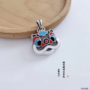 S925��������Ů��Ф������׹�������ʨС����Ƹ���Ʒ W