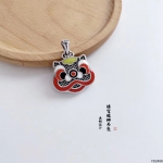 S925��������Ů��Ф������׹�������ʨС����Ƹ���Ʒ W